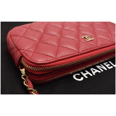 small chanel zip wallet|small double wallet chanel.